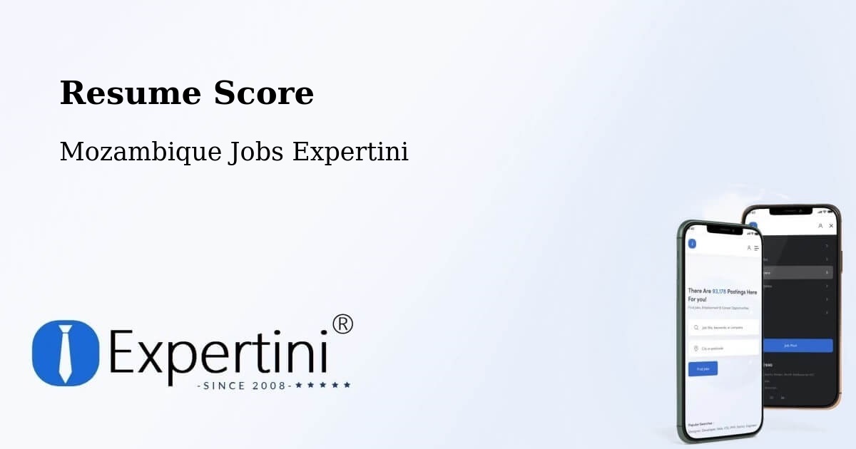 Resume Score & Job Description Match Tool – Cuamba - Mozambique Jobs Expertini